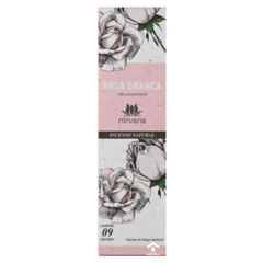 Incenso Natural Nirvana Rosa Branca - comprar online