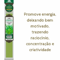 Incenso Premium Citronela Darshan 5 SK Fechamento Zip - 50 varetas - comprar online