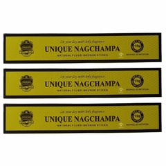 Incenso Anand Massala Unique NAGCHAMPA Premium - 3 caixas