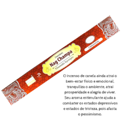 Kit Incenso Massala Nag Champa Darshan 05 cx CINNAMON-Canela - comprar online