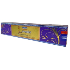 Incenso Satya Natural Lavender - Lavanda Gold CX.12 Varetas 15g - loja online