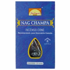 Incenso Cone Cascata Nag Champa Parimal - 2 Unidades - comprar online