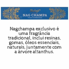 Incenso Massala Balaji Premium Nag Champa - comprar online