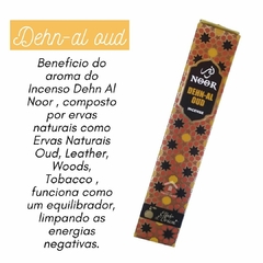 Incenso Natural Indiano Massala Dehn-Al Oud Noor Luxo - comprar online