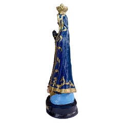 Imagem Nossa Senhora Aparecida Católica Resina 15 cm - comprar online
