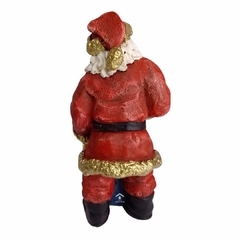 Estatueta Papai Noel Decorativo Enfeite Natalino Em Gesso 2 - CASA DO PRETO VELHO COMERCIO DE PRODUTOS NATURAIS LTDA