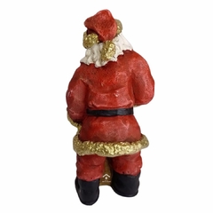 Estatueta Papai Noel Decorativo Enfeite Natalino Em Gesso 1 - CASA DO PRETO VELHO COMERCIO DE PRODUTOS NATURAIS LTDA
