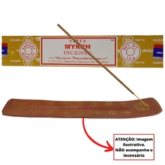 Incenso Indiano Satya MYRRH INCENSE - CASA DO PRETO VELHO COMERCIO DE PRODUTOS NATURAIS LTDA