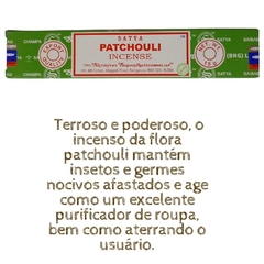 Incenso Indiano Satya PATCHOULI - loja online