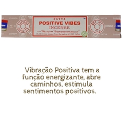 Incenso Indiano Satya POSITIVE VIBES - Vibração Positiva - loja online