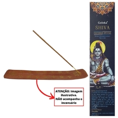 Incenso Indiano Goloka Shiva Premium - 3 Caixas - CASA DO PRETO VELHO COMERCIO DE PRODUTOS NATURAIS LTDA