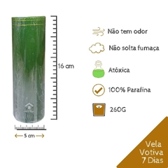 VELA 7 Dias - Verde - comprar online