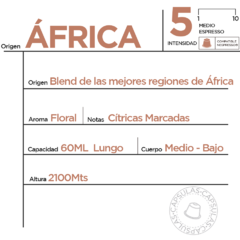 Café en Cápsulas África - 10 u. - comprar online