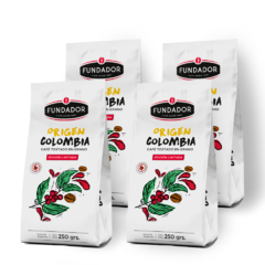 Pack x 4 Café en Grano Colombia - 250 g