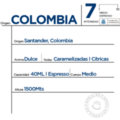 Café en Cápsulas Colombia - 10 u. en internet