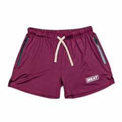 Short MEAT Squatting Retro Burgundy - comprar online