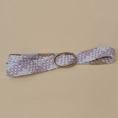 Cinturón trenza (lila) - buy online