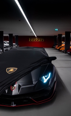 Capa Lamborghini Aventador SVJ na internet