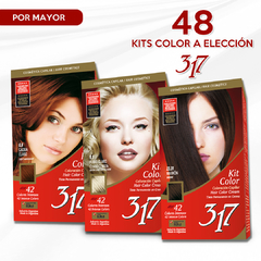 48 KITS COLOR POR MAYOR + EXHIBIDOR DE MOSTRADOR