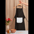 Avental Preto Chef Cozinha Ref 949990 - comprar online
