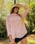 Camisa Cuello Guipiur Con Calado vtk212 - Vintage
