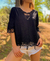 Blusa Broderie Con Guipiur vtch574 - comprar online