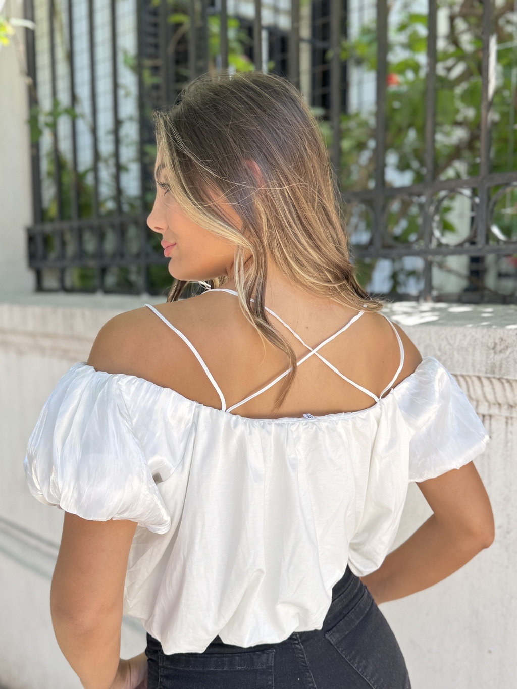 Blusa Paisana Manga Foil VTK 2046 Comprar en Vintage