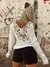 Sweater Aplique Flores ELENA VTL 543 - comprar online