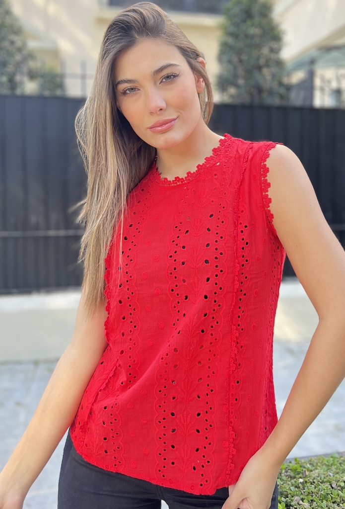 Blusa Broderie vtk171 Comprar en Vintage