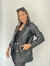 Blazer PU Boton Dorado vtk236 - tienda online