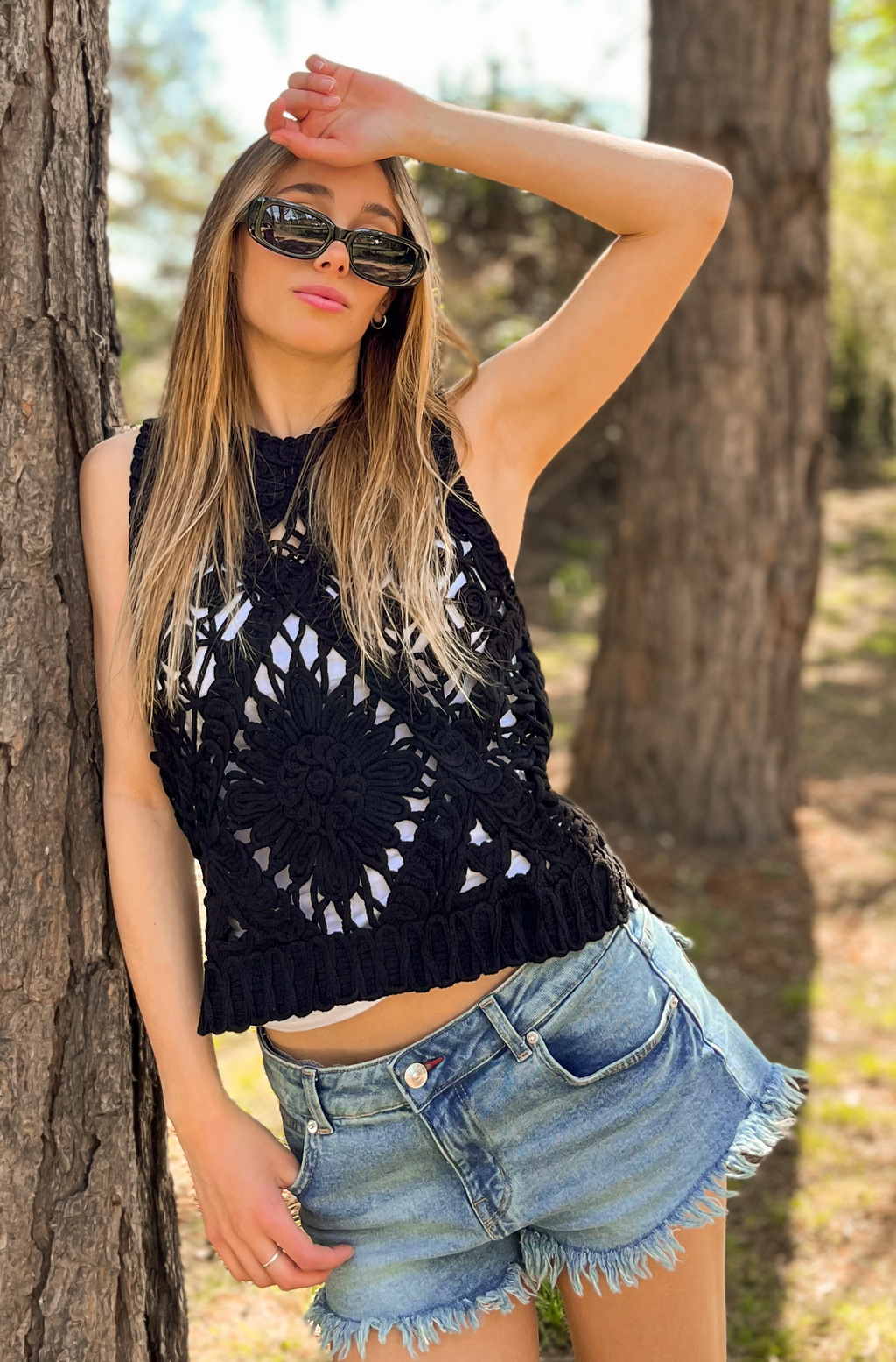 Musculosa Crochet vt5052 Comprar en Vintage