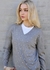 Sweater Con Tachas Escote V VTL 615 - Vintage