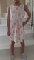 Vestido Engomado KIDS CORAZONES GRANDES ROSAS - comprar online