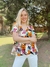 Blusa Recorte GERALDINE TROPICAL - comprar online