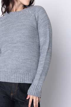 Sweater botones Ely | ULTIMOS TALLES - scombro