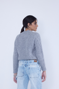 Sweater grueso trenzas - scombro