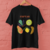 Camiseta Unisex Negra Frutas - SELVA BOREAL