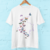 Camiseta Unisex Blanca Mariposas de Colombia - tienda online