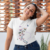 Camiseta Unisex Blanca Mariposas de Colombia - comprar online