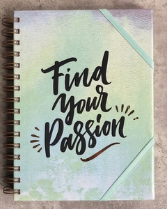 Cuaderno Smash Book “Find your pasión” - comprar online