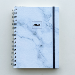 AGENDA "Marmol Blanco 2024" Semana a la vista, formato vertical