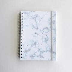 Cuaderno "Marmol Blanco