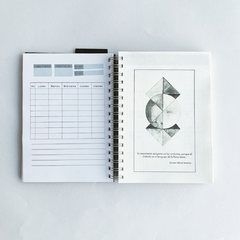 Bullet Journal Marmol Negro con planificador 24/25 - tienda online