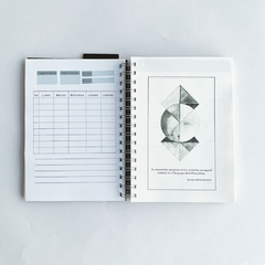 Bullet Journal Marmol Blanco con planificador 24/25 - tienda online