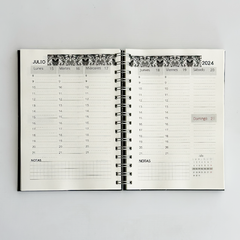 AGENDA "Paris Mon Amour" Semana a la vista, formato vertical