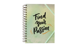 Cuaderno Smash Book “Find your pasión”