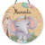 Placa Decorativa para Porta - Elefante Boho - comprar online
