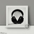 Headphone #4 - Quadro com moldura - comprar online