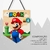 Flâmula Bandeirinha - Mario Bros - comprar online