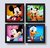 quadros turma do mickey